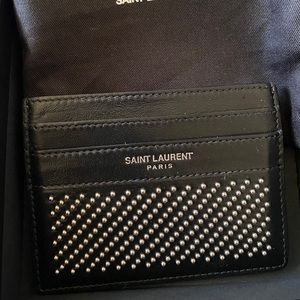 Unisex Saint Laurent card holder